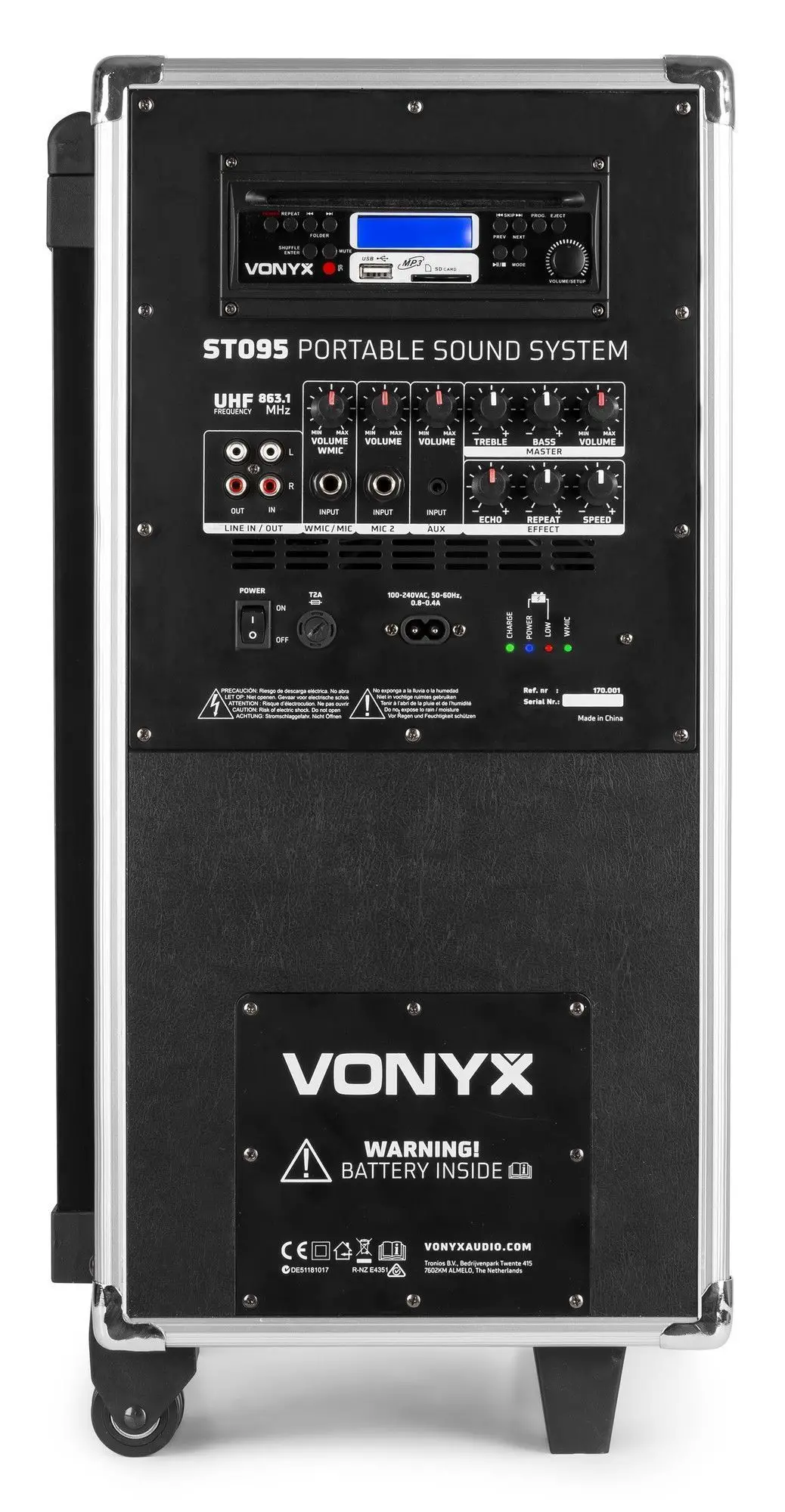 Vonyx blue retourdeals mobiele geluidsinstallaties|mobiele geluidsinstallaties