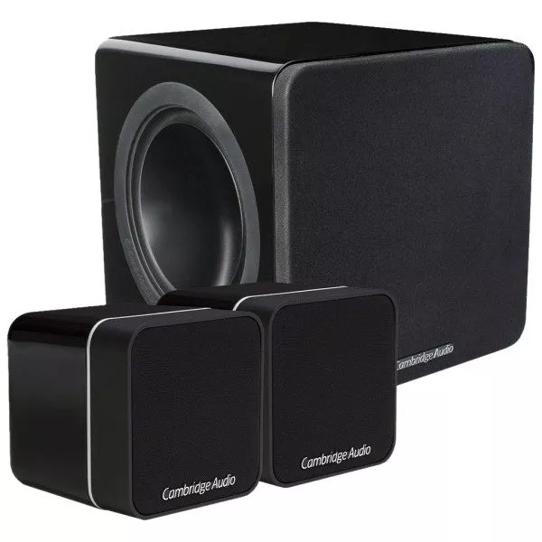 Cambridge audio minx 2. 1 set zwart