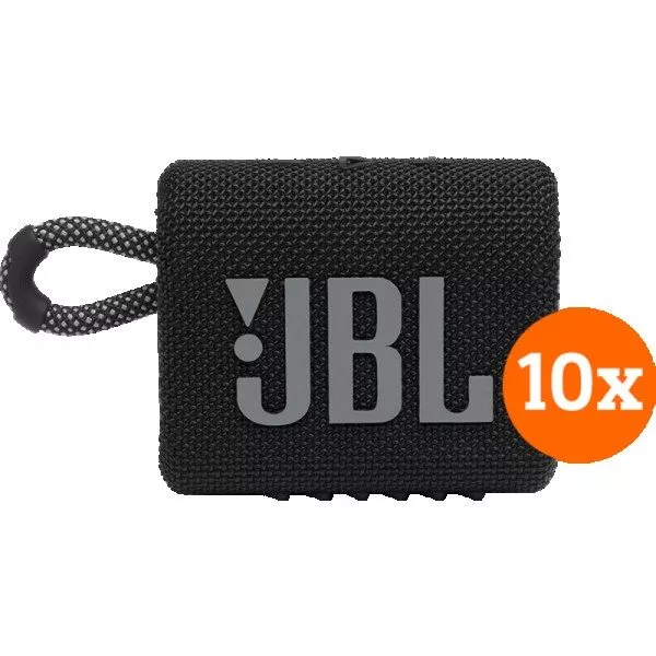 Jbl go 3 zwart 10-pack