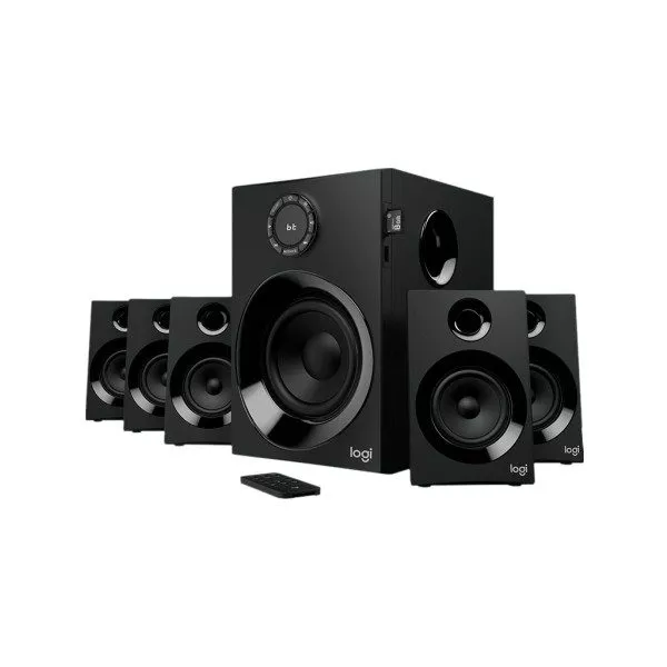 Logitech z607 5. 1 surround sound system pc speaker bluetooth