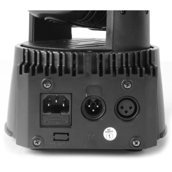 Retourdeal beamz mhl108mk2 compacte moving head 18x 3w rgb leds 7