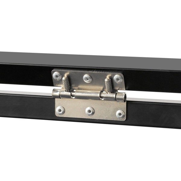 Retourdeal vonyx db3 dj booth met zwarte en witte lycra doeken 8