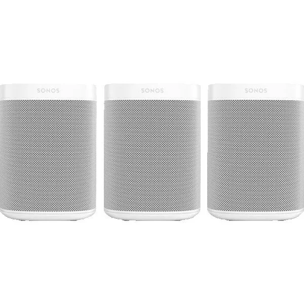 Sonos one 3-pack wit