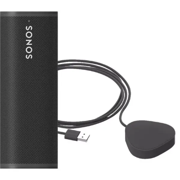 Sonos roam sl zwart + wireless charger