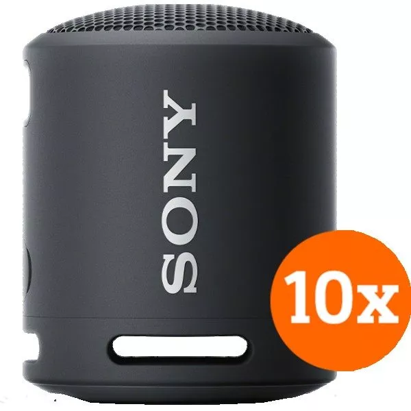 Sony srs xb-13 zwart 10-pack