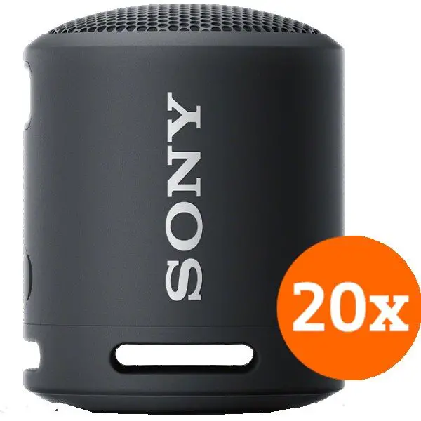 Sony srs xb-13 zwart 20-pack