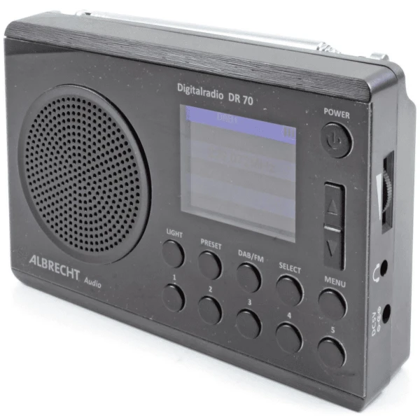 Albrecht dr 70 dab radio zwart