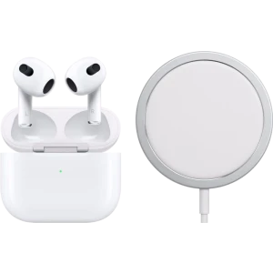 Apple AirPods 3 + Apple MagSafe Draadloze Oplader 15W