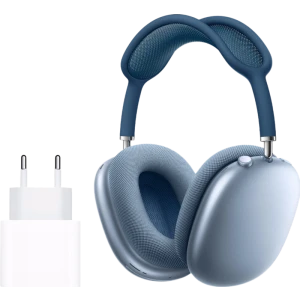 Apple AirPods Max Blauw + Apple Usb C Oplader 20W