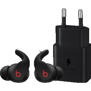 Beats Fit Pro Zwart + Samsung Oplader 15W
