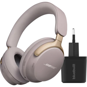 Bose QuietComfort Ultra Headphones Beige Limited Edition + Oplader