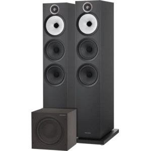 Bowers & wilkins 603 s3 (per paar) + asw608 zwart