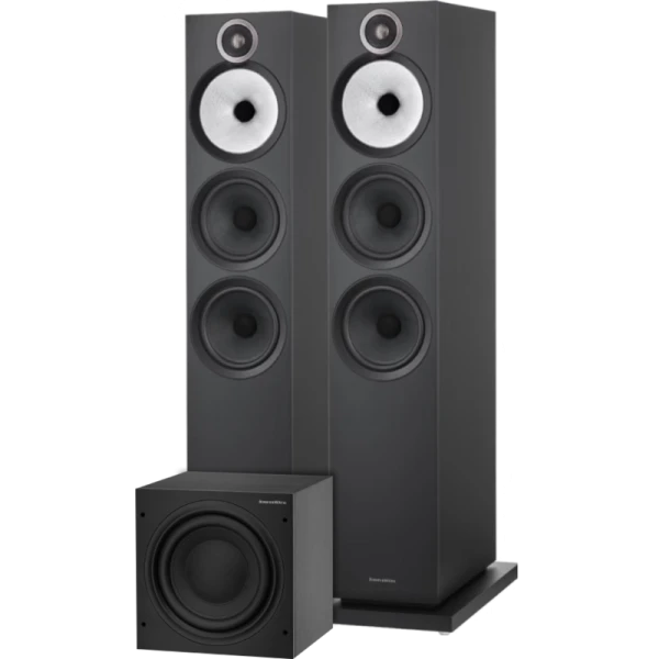 Bowers wilkins 603 s3 per paar asw610 zwart