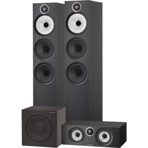 Bowers wilkins htm6 s3 603 s3 per paar asw608 zwart