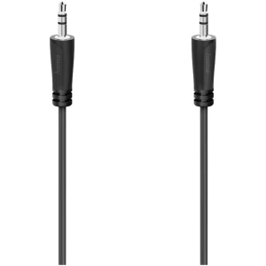 Hama AUDIOKABEL, 3,5MM JACK-STEREO – 3,5MM JACK STEREO, 1,5 M Audio kabel