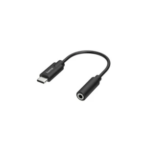 Hama Audio-adapter, USB-C-stekker – 3,5-mm-jack-aansluiting, stereo Mini jack kabel