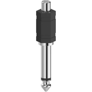 Hama Audio-adapter, cinch-koppeling – 6,3-mm-jack mono Mini jack kabel