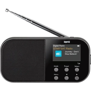 Imperial Dabman 15 mobile met accu DAB radio Zwart