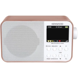 Kenwood CRM30DAB DAB radio Roze