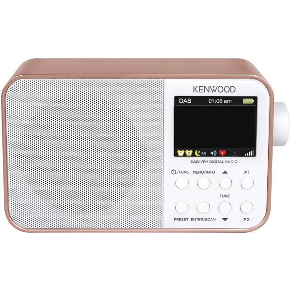 Kenwood crm30dab dab radio roze