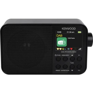 Kenwood CRM30DAB DAB radio Zwart