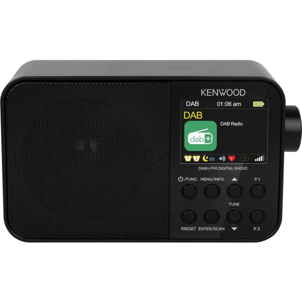 Kenwood crm30dab dab radio zwart