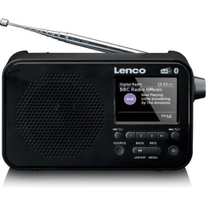 Lenco PDR-036BK DAB radio Zwart