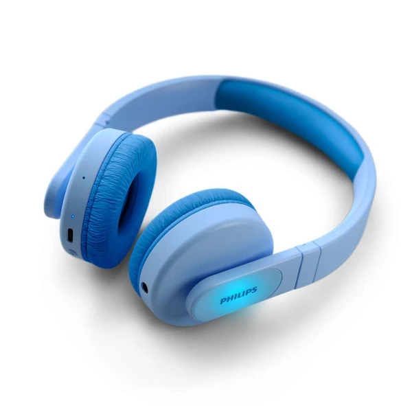 Philips tak4206bl/00 bluetooth on-ear hoofdtelefoon blauw