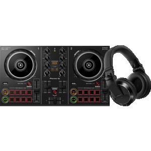 Pioneer DJ DDJ-200 + Pioneer DJ HDJ-X7 Zwart