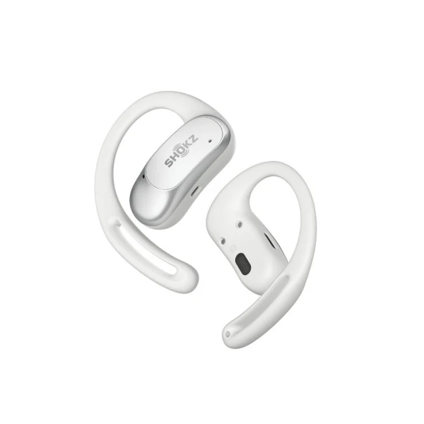 Shokz openfit air bluetooth on-ear hoofdtelefoon wit