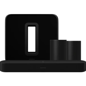 Sonos Beam + Era 100 + Sub G3 Zwart