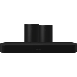 Sonos Beam Gen2 Zwart + 2x Era 100 Zwart