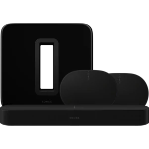 Sonos Beam Gen2 Zwart + 2x Era 300 Zwart + Sub G3 Zwart