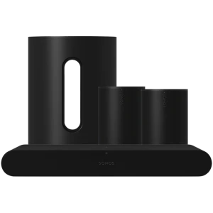 Sonos Ray Zwart + 2x Era 100 + Sub Mini Zwart