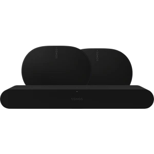 Sonos Ray Zwart + 2x Era 300 Zwart