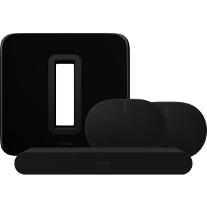 Sonos Ray Zwart + 2x Era 300 Zwart + Sub G3 Zwart