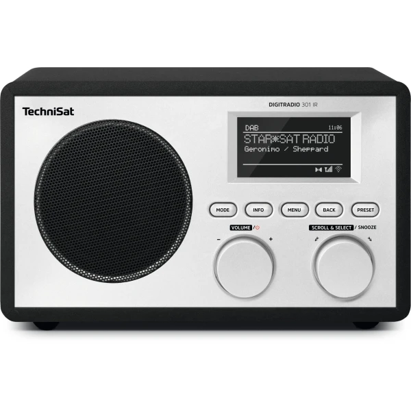 Technisat digitradio 301 ir hybride radio zwart