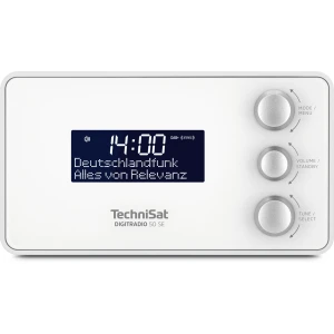 TechniSat Digitradio 50 SE Wekker radio Wit