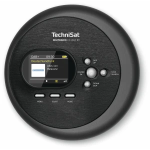 TechniSat Digitradio CD 2GO BT DAB radio Zwart